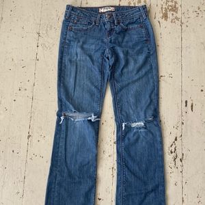 Fragile Distressed Blue Jeans Size 3